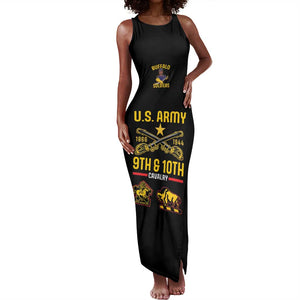 Afro-Americans Buffalo Soldiers Tank Maxi Dress 9th and 10th Cavalry Regiment