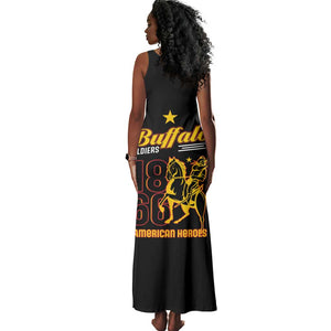 Afro-Americans Buffalo Soldiers Tank Maxi Dress 9th and 10th Cavalry Regiment