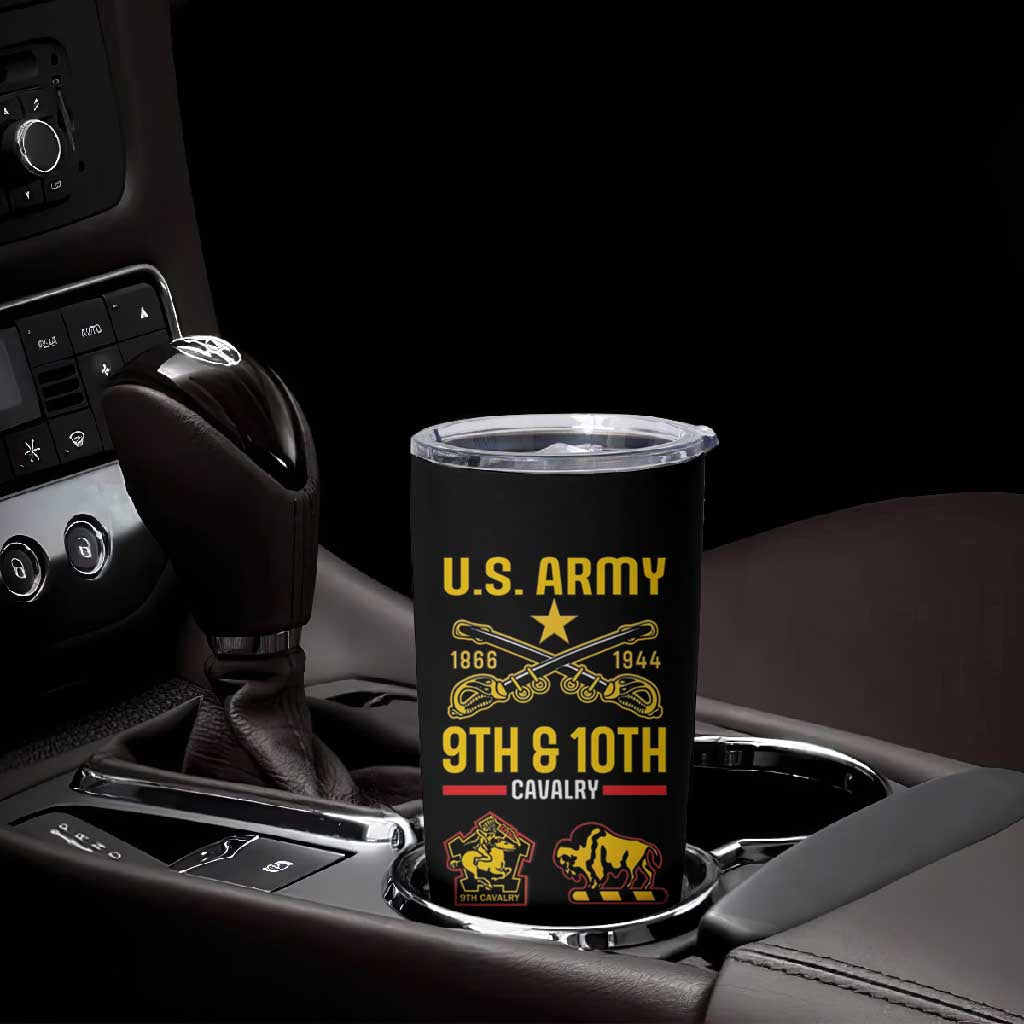 Afro-Americans Buffalo Soldiers Tumbler Cup 9th and 10th Cavalry Regiment