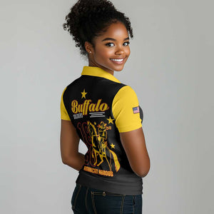 Afro-Americans Buffalo Soldiers Women Polo Shirt 9th and 10th Cavalry Regiment