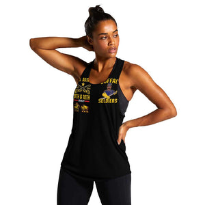 Afro-Americans Buffalo Soldiers Women Racerback Tank 9th and 10th Cavalry Regiment