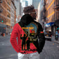 Personalized 4 De Fevereiro Angola Hoodie Coat Of Arms Style