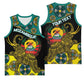 Personalized Mozambique Basketball Jersey African Elephant With Capunala Pattern LT15