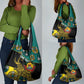 Personalized Mozambique Grocery Bag African Elephant With Capunala Pattern