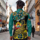 Personalized Mozambique Long Sleeve Button Shirt African Elephant With Capunala Pattern