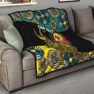 Personalized Mozambique Quilt African Elephant With Capunala Pattern