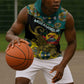 Personalized Mozambique Sleeveless Hoodie African Elephant With Capunala Pattern - African Pride
