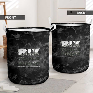 African American Heroes Laundry Basket Six Triple Eight - Camo Style