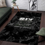 African American Heroes Area Rug Six Triple Eight - Camo Style