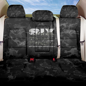 African American Heroes Back Car Seat Cover Six Triple Eight - Camo Style