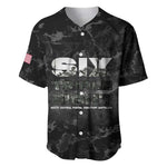 African American Heroes Baseball Jersey Six Triple Eight - Camo Style