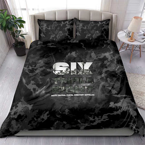 African American Heroes Bedding Set Six Triple Eight - Camo Style