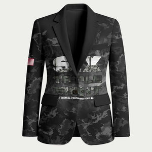 African American Heroes Blazer Six Triple Eight - Camo Style