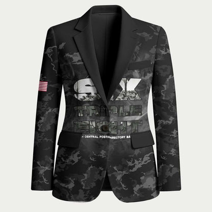 African American Heroes Blazer Six Triple Eight - Camo Style