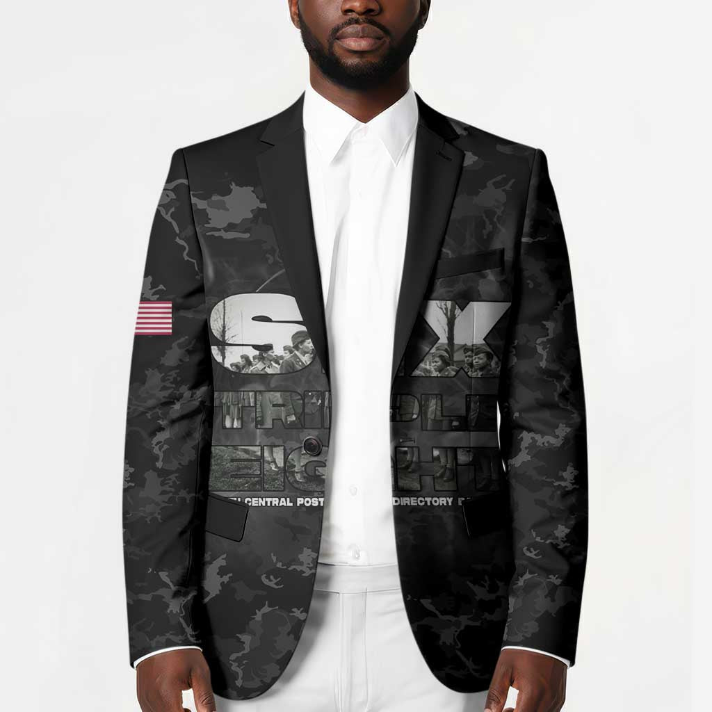 African American Heroes Blazer Six Triple Eight - Camo Style