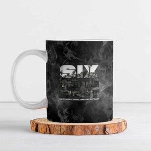 African American Heroes Ceramic Mug Six Triple Eight - Camo Style