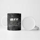 African American Heroes Ceramic Mug Six Triple Eight - Camo Style