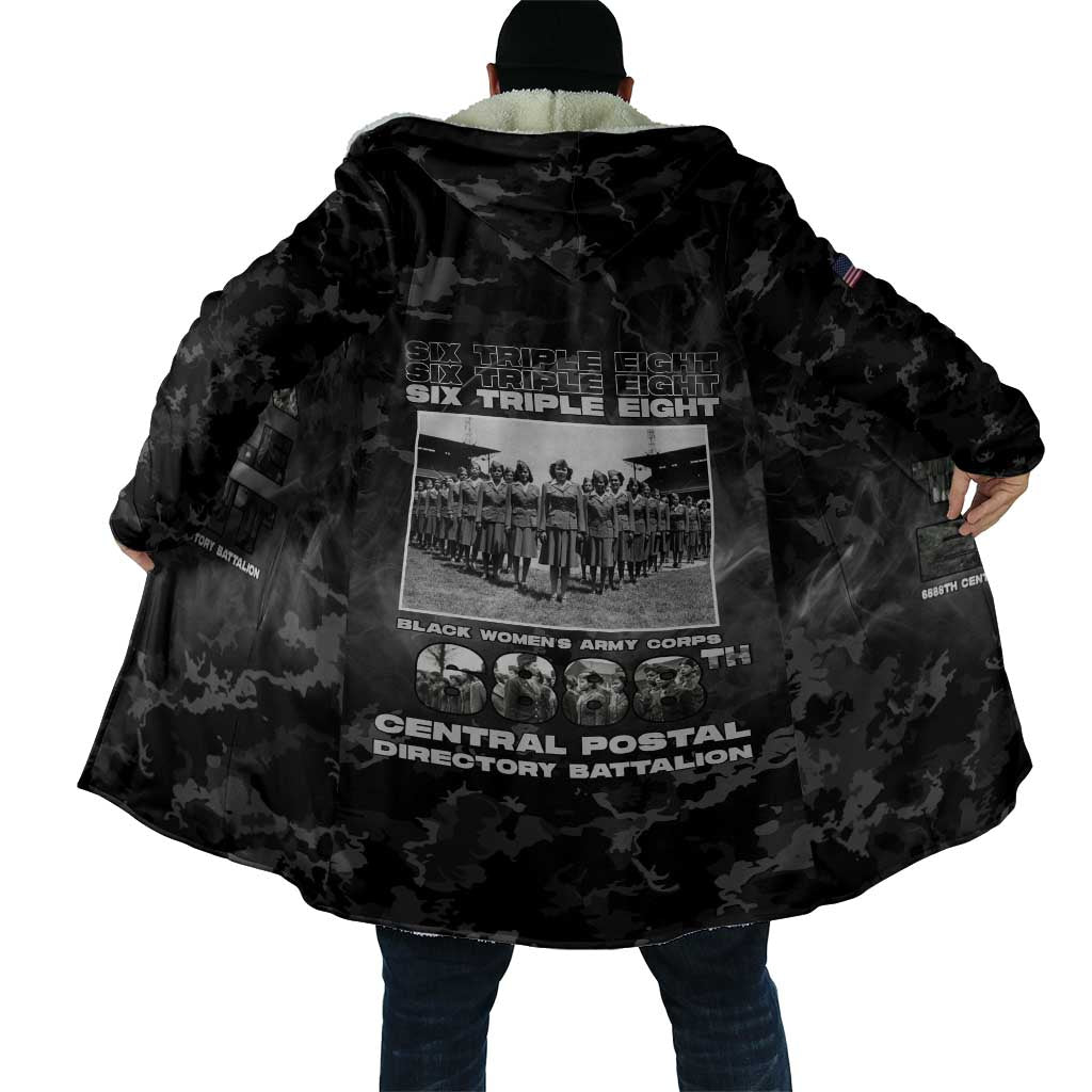 African American Heroes Cloak Six Triple Eight - Camo Style