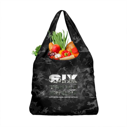 African American Heroes Grocery Bag Six Triple Eight - Camo Style