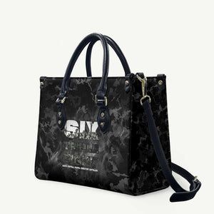 African American Heroes Leather Bag Six Triple Eight - Camo Style