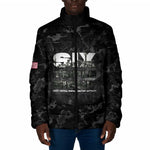 African American Heroes Padded Jacket Six Triple Eight - Camo Style