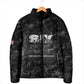 African American Heroes Padded Jacket Six Triple Eight - Camo Style