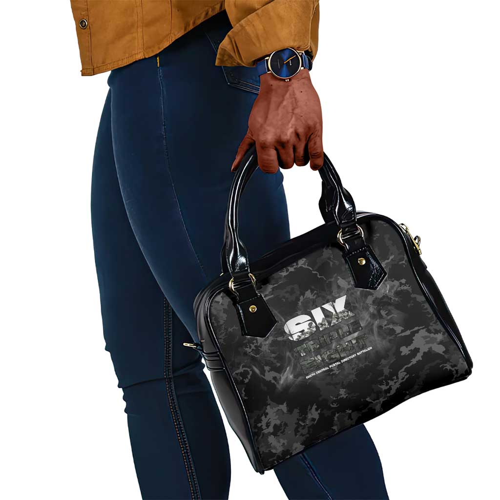 African American Heroes Shoulder Handbag Six Triple Eight - Camo Style