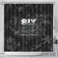African American Heroes Shower Curtain Six Triple Eight - Camo Style