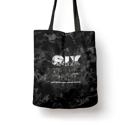 African American Heroes Tote Bag Six Triple Eight - Camo Style