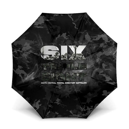 African American Heroes Umbrella Six Triple Eight - Camo Style