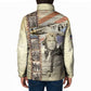Tuskegee Airmen Padded Jacket Red Tail Legacy Film Striped Style