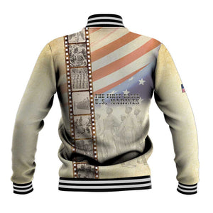 Montford Point Marines Baseball Jacket The First Black US Marines Film Striped Style