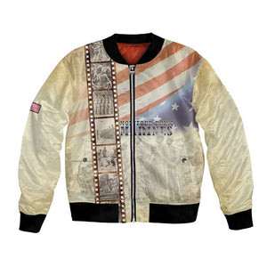 Montford Point Marines Bomber Jacket The First Black US Marines Film Striped Style