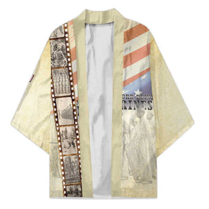 Montford Point Marines Kimono The First Black US Marines Film Striped Style