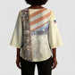 Montford Point Marines Kimono Sleeve Blouse The First Black US Marines Film Striped Style