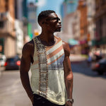 Montford Point Marines Men Tank Top The First Black US Marines Film Striped Style