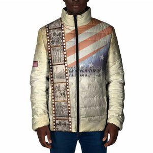 Montford Point Marines Padded Jacket The First Black US Marines Film Striped Style