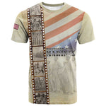 Montford Point Marines T shirt The First Black US Marines Film Striped Style
