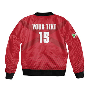 Custom Burundi Football Bomber Jacket Go Intamba Go