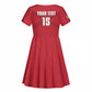 Custom Burundi Football Kid Short Sleeve Dress Go Intamba Go