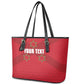 Custom Burundi Football Leather Tote Bag Go Intamba Go