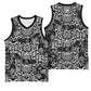 Snake African Skin Animals Pattern Basketball Jersey LT15