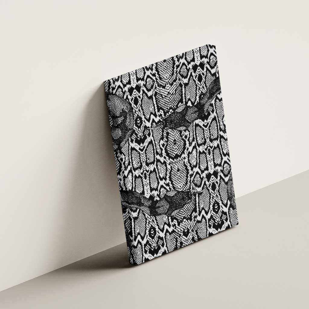 Snake African Skin Animals Pattern Canvas Wall Art