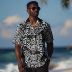 Snake African Skin Animals Pattern Hawaiian Shirt