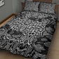 Snake African Skin Animals Pattern Quilt Bed Set