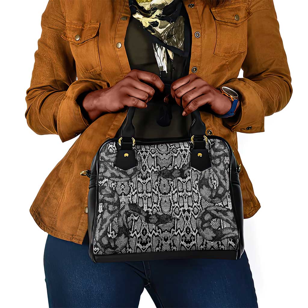 Snake African Skin Animals Pattern Shoulder Handbag