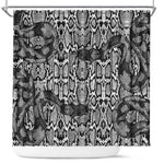 Snake African Skin Animals Pattern Shower Curtain