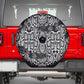Snake African Skin Animals Pattern Spare Tire Cover