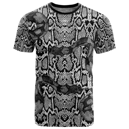Snake African Skin Animals Pattern T shirt