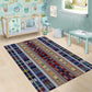 Lamba Mpanjaka Malagasy Traditional Pattern Area Rug